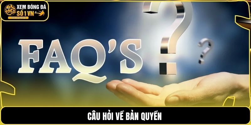 Câu hỏi về bản quyền